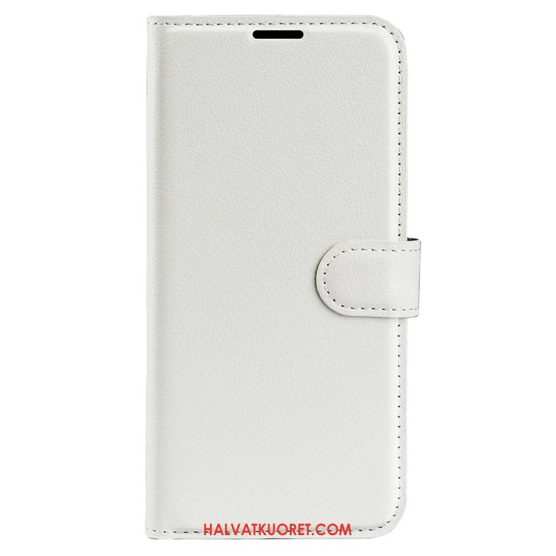 Kotelot Huawei Nova 11 Pro Classic Litchi Faux Leather