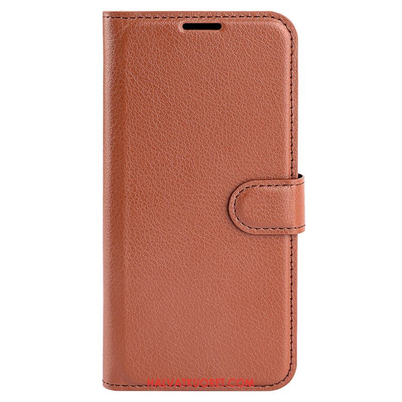 Kotelot Huawei Nova 11 Pro Classic Litchi Faux Leather