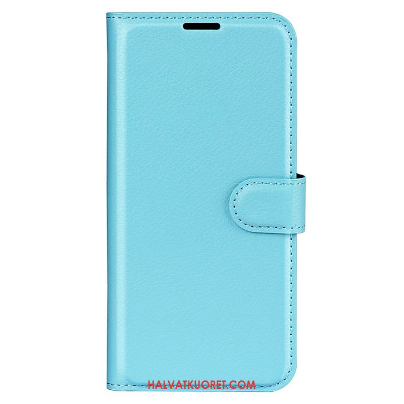 Kotelot Huawei Nova 11 Pro Classic Litchi Faux Leather