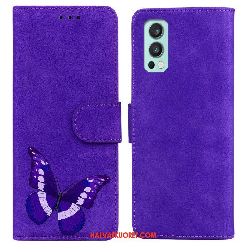 Kotelot OnePlus Nord 2 5G Skin Touch Butterfly