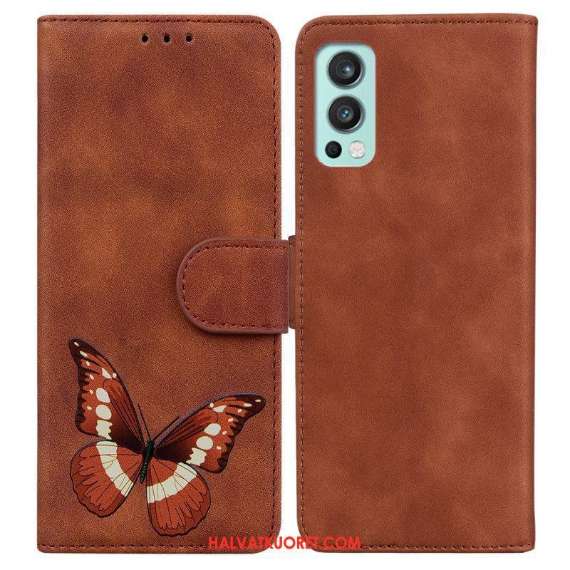 Kotelot OnePlus Nord 2 5G Skin Touch Butterfly