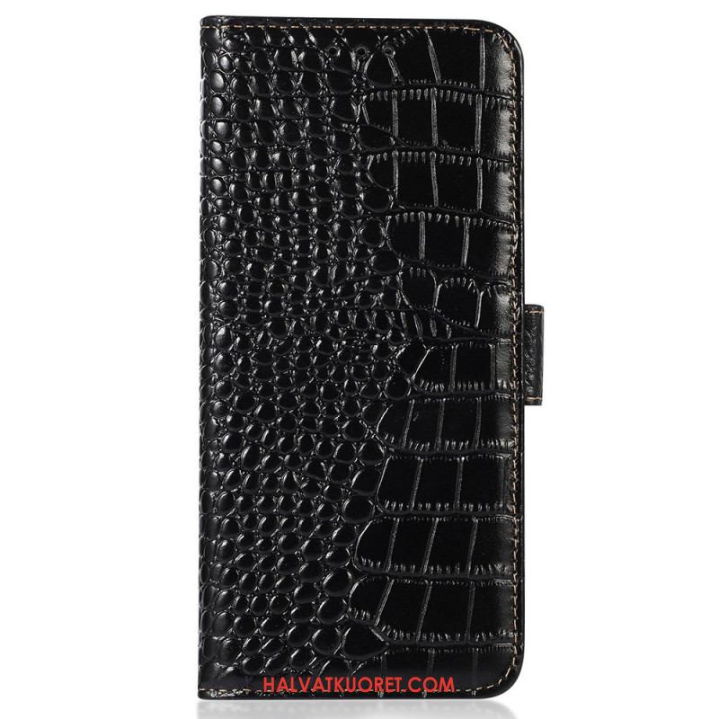 Kotelot Oppo A98 5g Khazneh Crocodile Style Rfid-esto