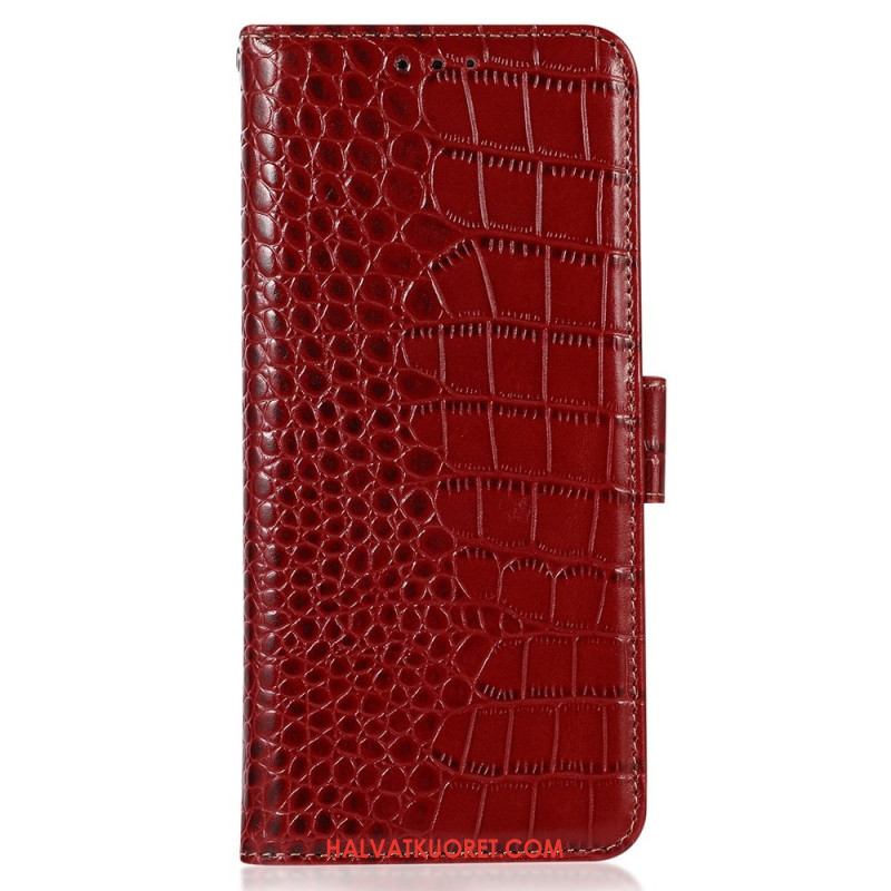 Kotelot Oppo A98 5g Khazneh Crocodile Style Rfid-esto