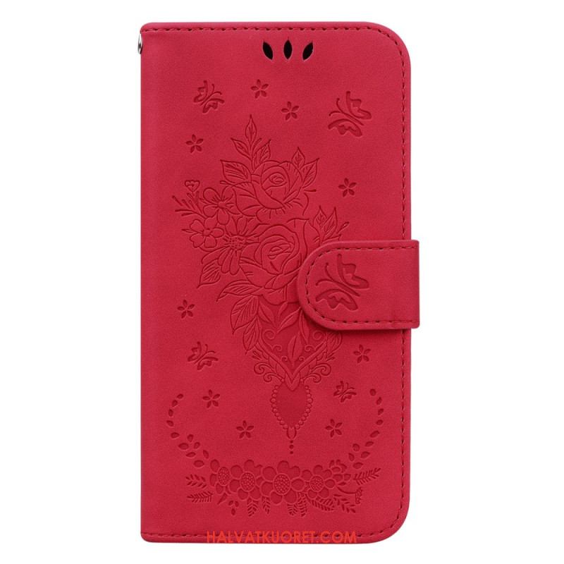 Kotelot Oppo Reno 11f 5g Strap Roses