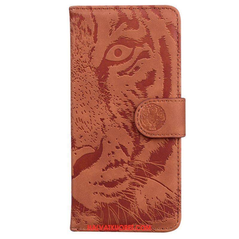 Kotelot Samsung Galaxy M53 5G Tiger Print