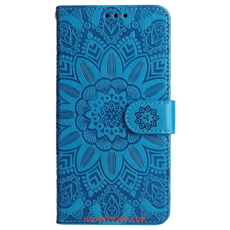 Kotelot Samsung Galaxy M55 5g Mandala Kaulanauhalla Suojakuori