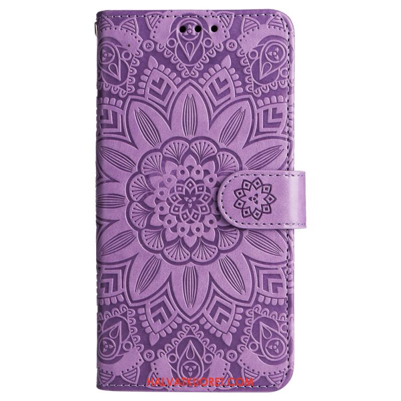 Kotelot Samsung Galaxy M55 5g Mandala Kaulanauhalla Suojakuori