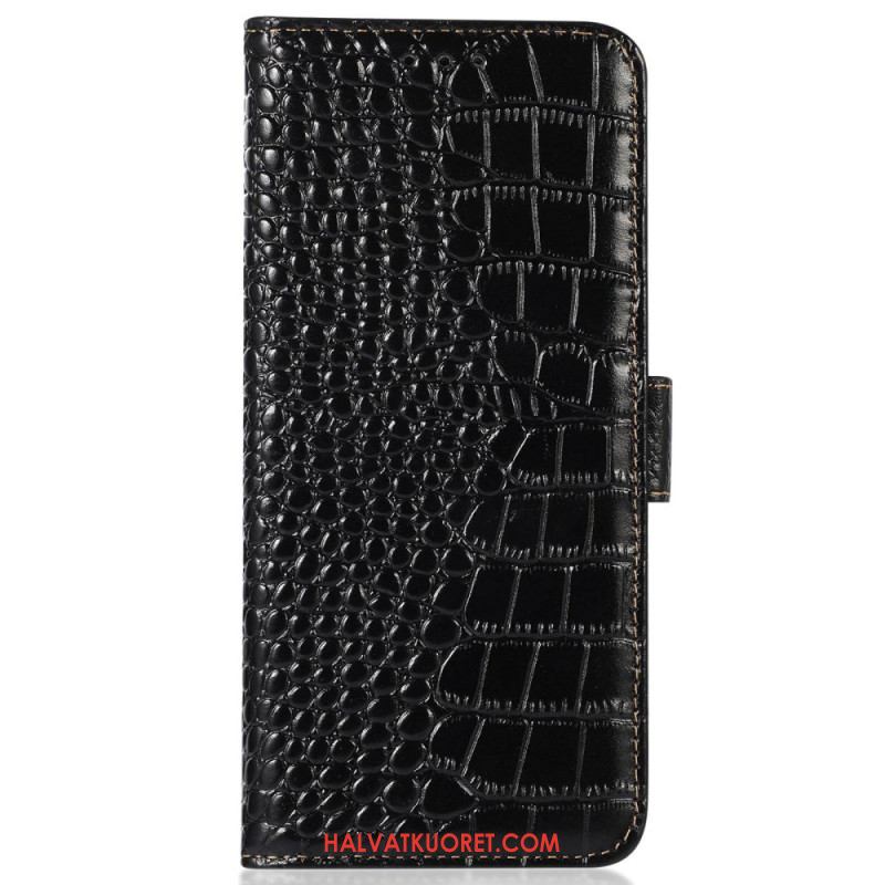 Kotelot Xiaomi 14 Crocodile Rfid -estolla