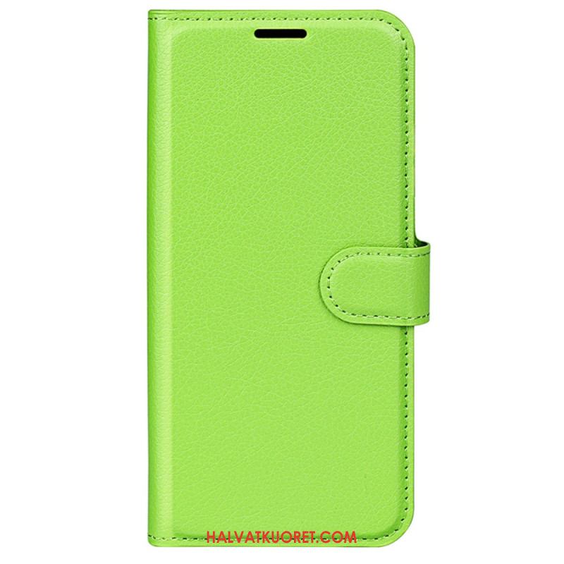 Kotelot Xiaomi 14 Pro Classic Litchi Faux Leather