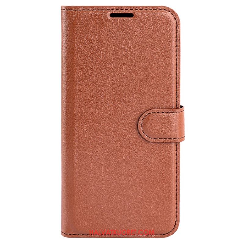 Kotelot Xiaomi 14 Pro Classic Litchi Faux Leather