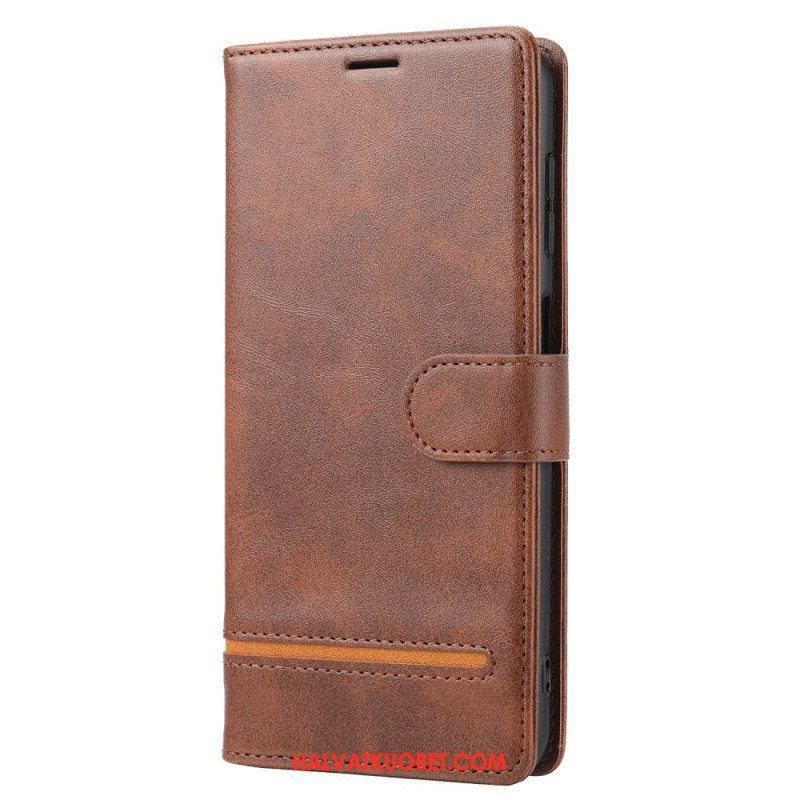 Kotelot Xiaomi Redmi Note 12 5G Line Leather Effect