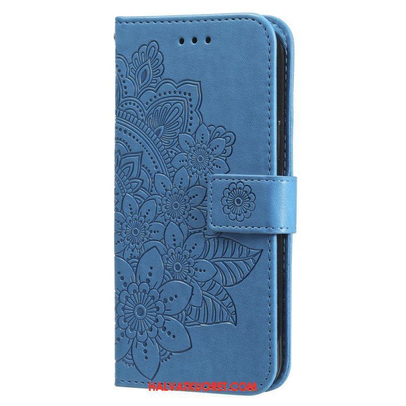 Kotelot Xiaomi Redmi Note 12 Pro Plus Suojaketju Kuori Hihna Kukka Mandala