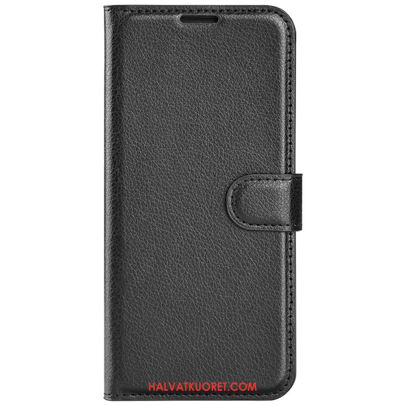 Kotelot Xiaomi Redmi Note 13 4g Classic Litchi Faux Leather