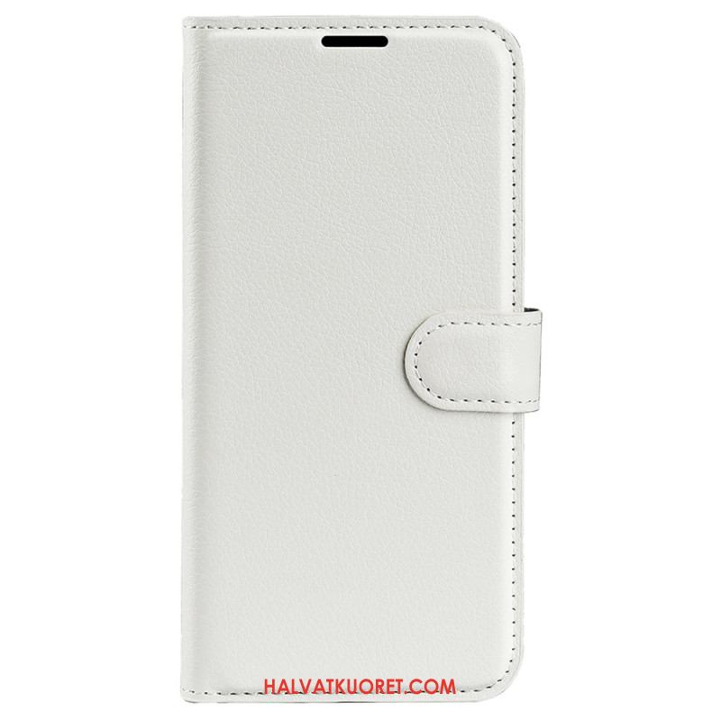 Kotelot Xiaomi Redmi Note 13 4g Classic Litchi Faux Leather