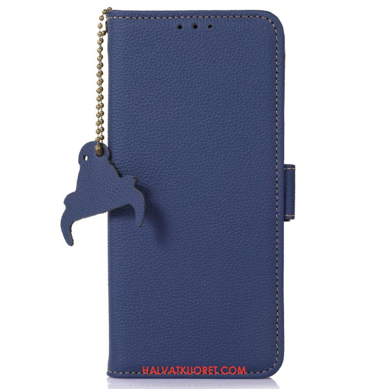 Kotelot Xiaomi Redmi Note 13 Pro 4g Litchi Leather Rfid-tekniikka