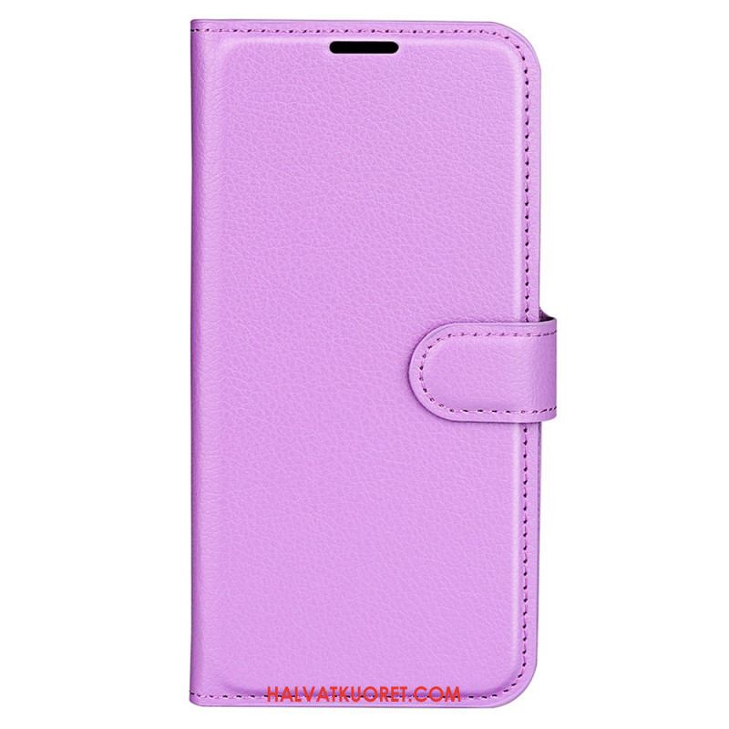 Kotelot Xiaomi Redmi Note 13 Pro 4g Puhelinkuoret Classic Litchi Faux Leather