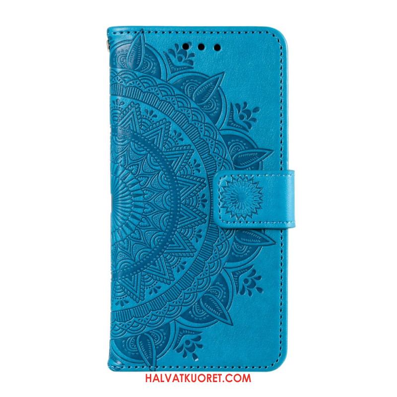 Kotelot Xiaomi Redmi Note 13 Pro 5g Mandala-aurinko Hihnalla Suojakuori