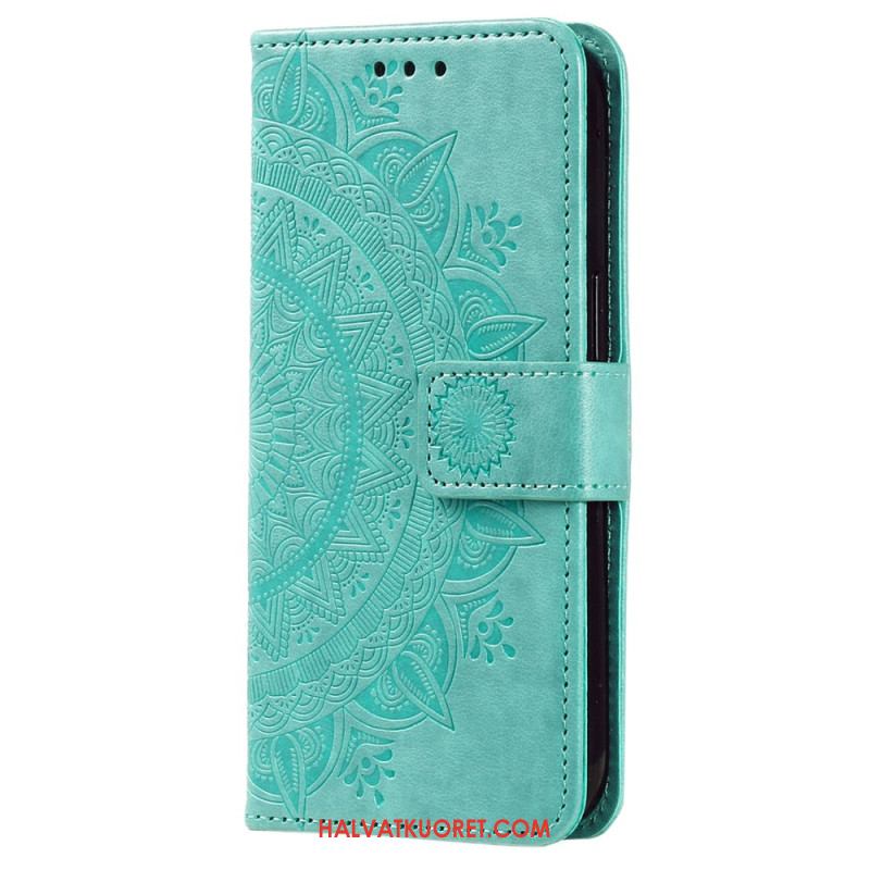 Kotelot Xiaomi Redmi Note 13 Pro Plus 5g Mandala-aurinko Hihnalla