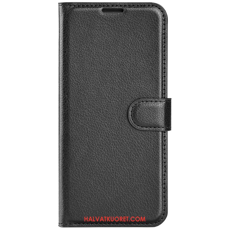 Kuoret Huawei Pura 70 Classic Litchi Faux Leather