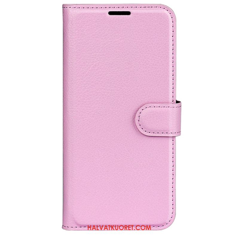 Kuoret Huawei Pura 70 Classic Litchi Faux Leather