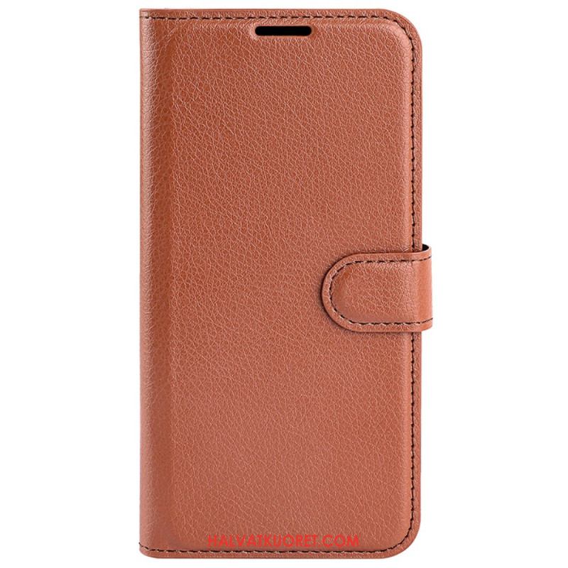 Kuoret Huawei Pura 70 Classic Litchi Faux Leather