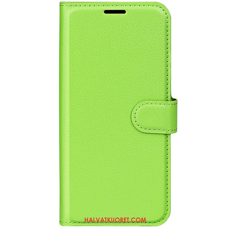 Kuoret Huawei Pura 70 Classic Litchi Faux Leather