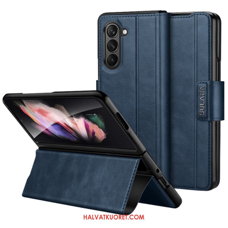 Kuoret Samsung Galaxy Z Fold 6 Puhelinkuoret Keinonahka Sulada