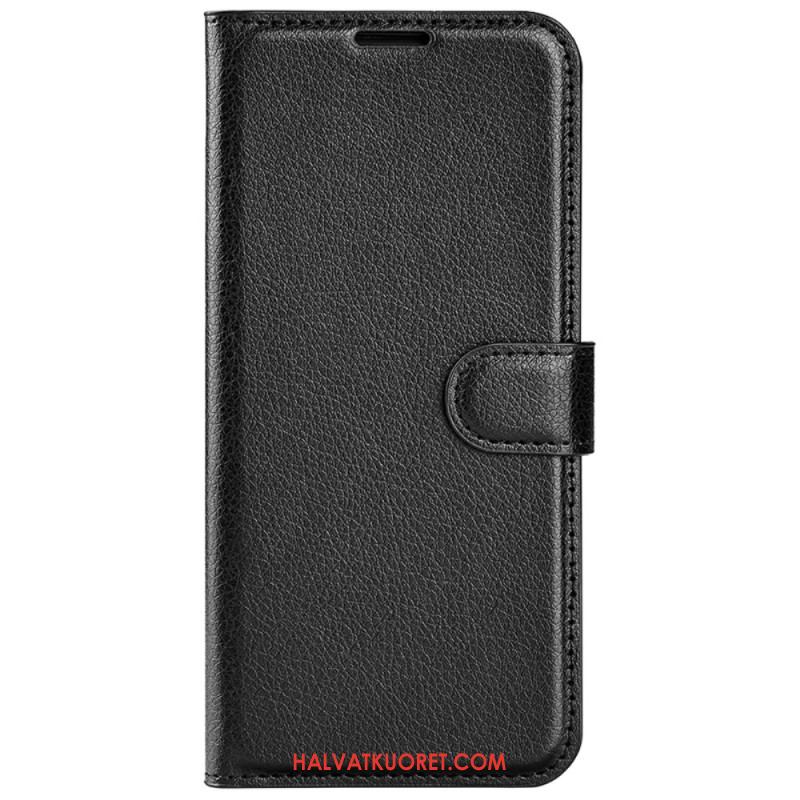 Kuoret Sony Xperia 1 Vi Classic Litchi Faux Leather