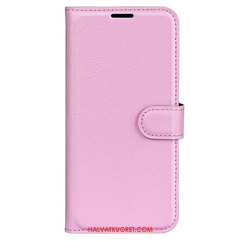 Kuoret Sony Xperia 1 Vi Classic Litchi Faux Leather