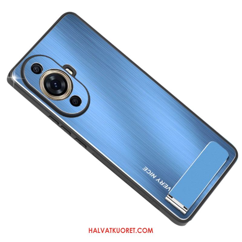 Kuori Huawei Nova 11 Pro Harjattu Tuella Suojakuori