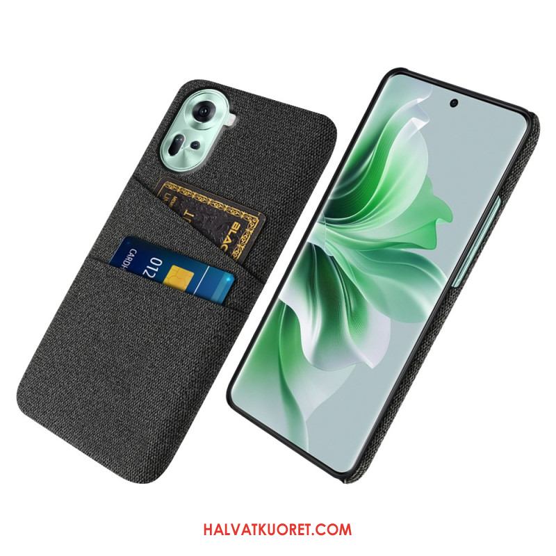 Kuori Oppo Reno 11 5g Kangas Korttipidike