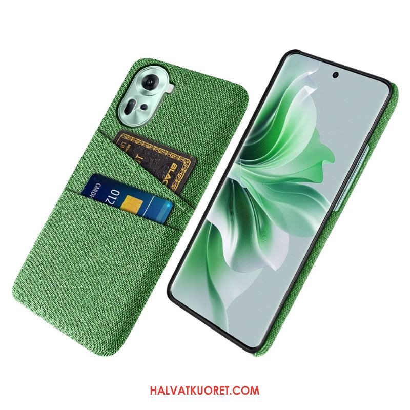 Kuori Oppo Reno 11 5g Kangas Korttipidike