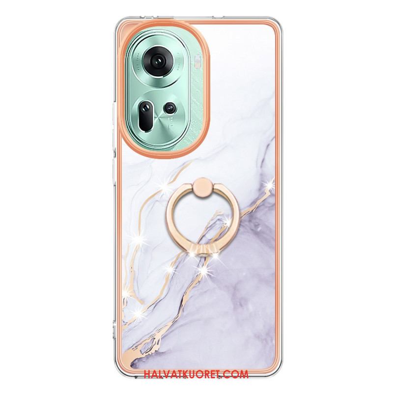 Kuori Oppo Reno 11 5g Marble Design -tukirengas