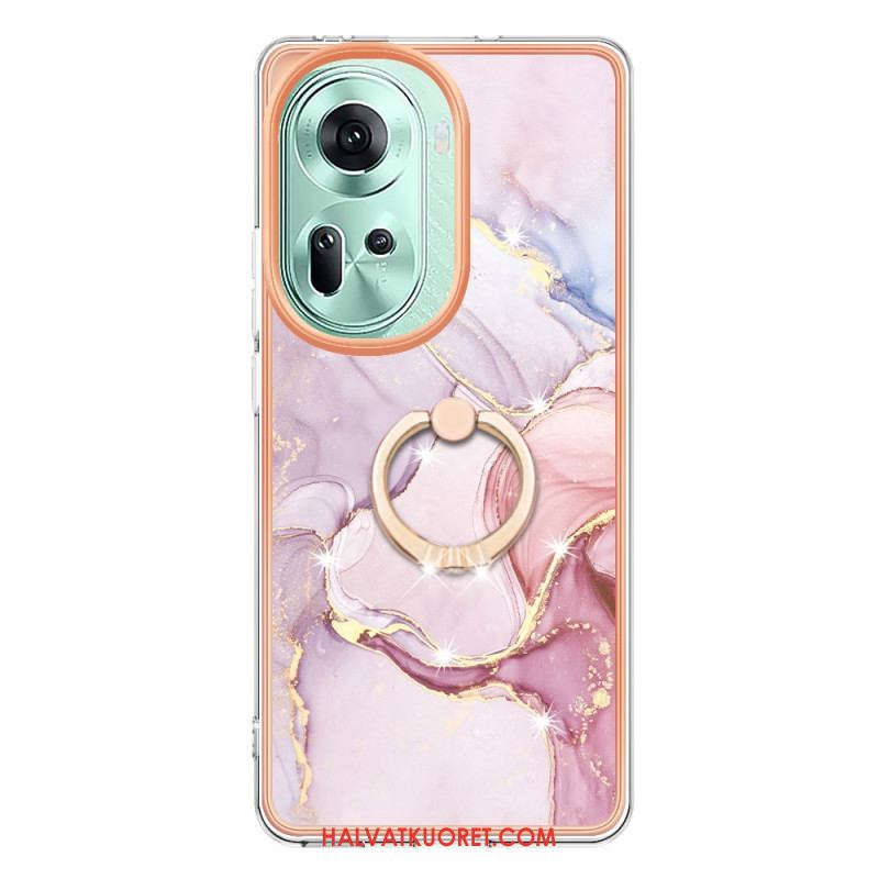 Kuori Oppo Reno 11 5g Marble Design -tukirengas