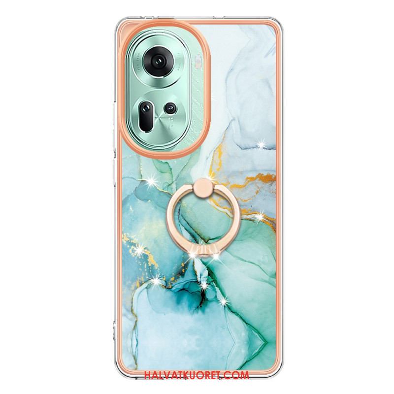 Kuori Oppo Reno 11 5g Marble Design -tukirengas