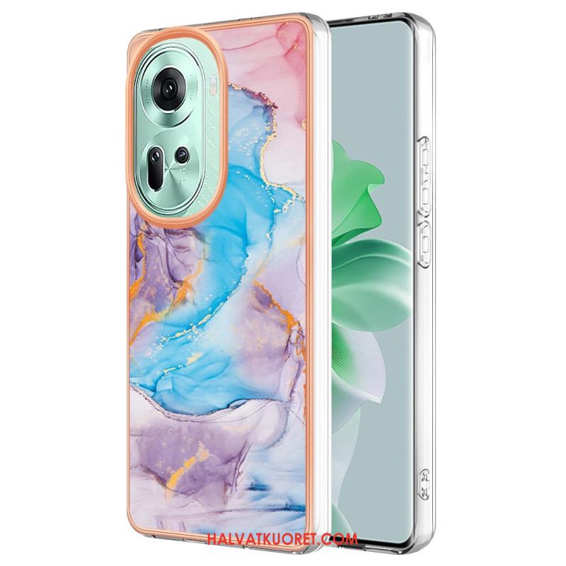 Kuori Oppo Reno 11 5g Marmorimuunnelma Suojakuori