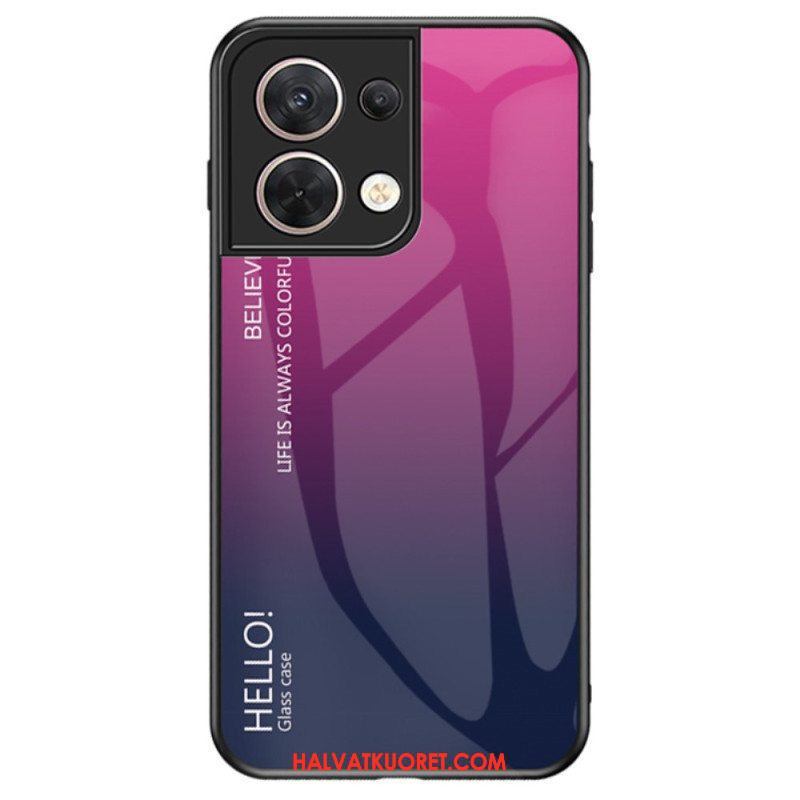 Kuori Oppo Reno 8 Karkaistu Lasi Hello