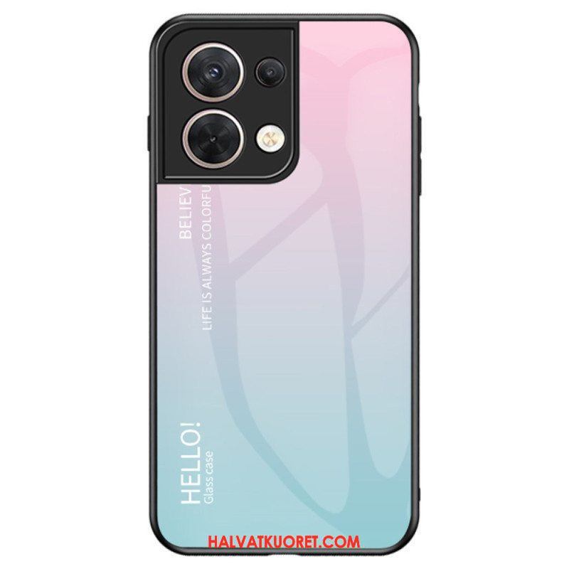 Kuori Oppo Reno 8 Karkaistu Lasi Hello