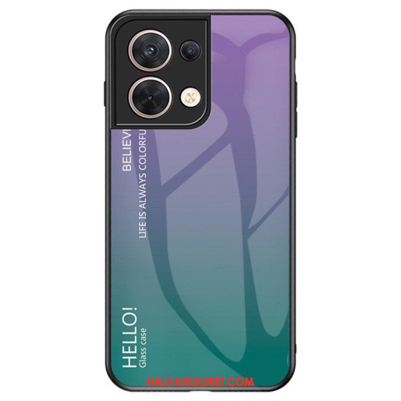 Kuori Oppo Reno 8 Karkaistu Lasi Hello