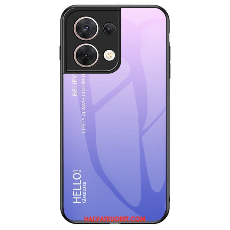 Kuori Oppo Reno 8 Karkaistu Lasi Hello