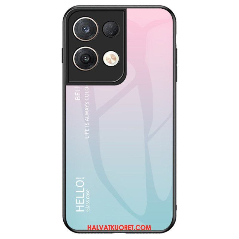 Kuori Oppo Reno 8 Pro Karkaistu Lasi Hello