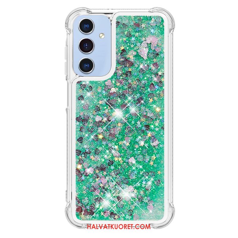 Kuori Samsung Galaxy A15 5g Glitter Design Suojakuori