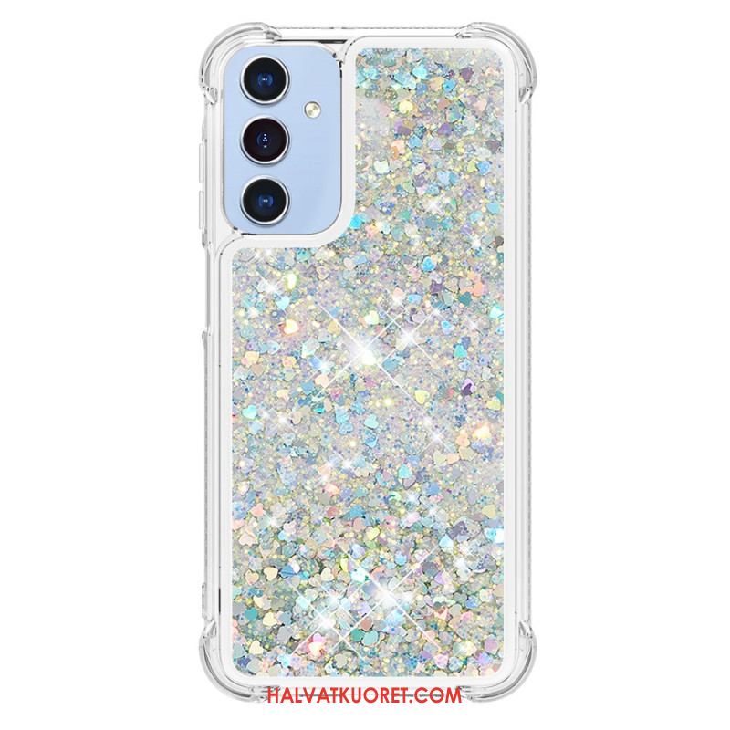 Kuori Samsung Galaxy A15 5g Glitter Design Suojakuori