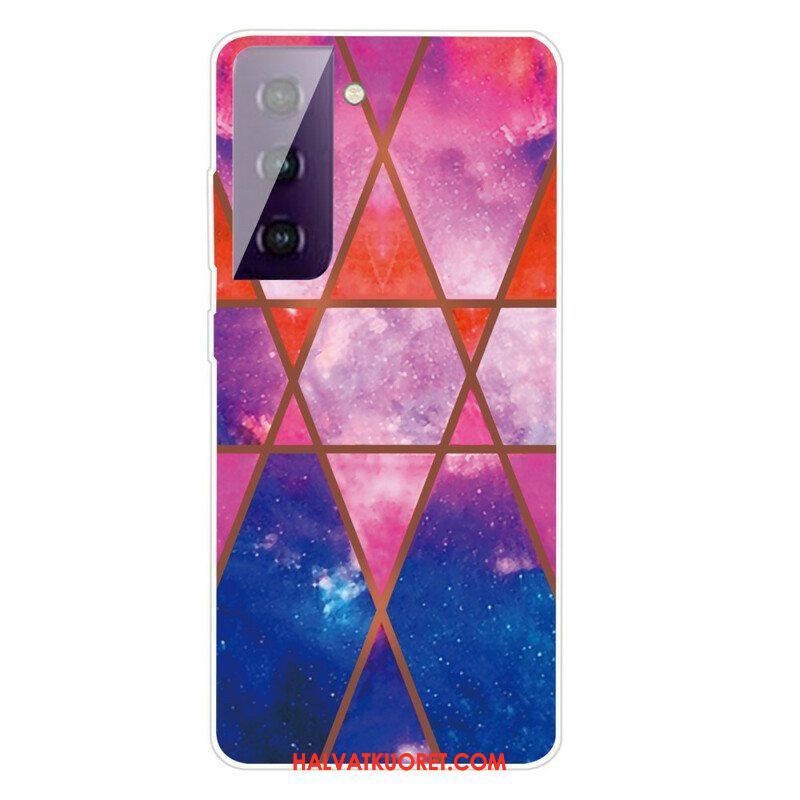 Kuori Samsung Galaxy S21 FE Decline Geometric Marble