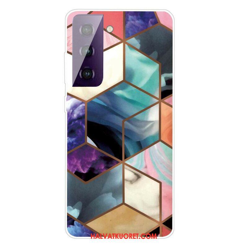 Kuori Samsung Galaxy S21 FE Decline Geometric Marble