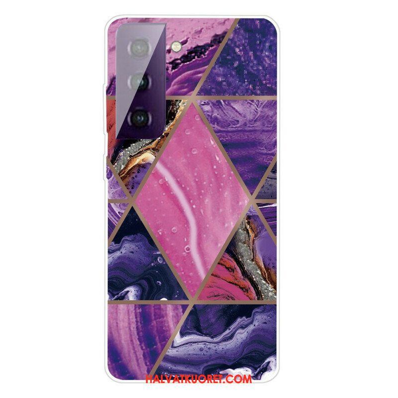 Kuori Samsung Galaxy S21 FE Decline Geometric Marble