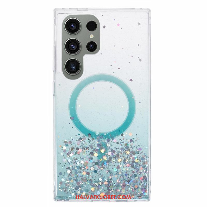 Kuori Samsung Galaxy S24 Ultra 5g Magsafe-yhteensopiva Glitter