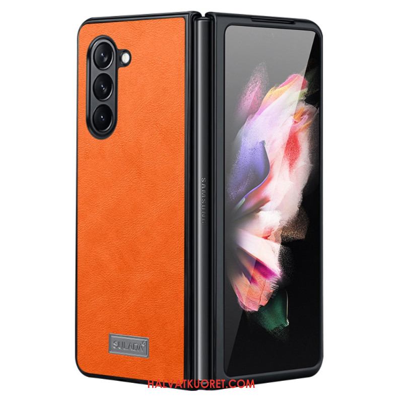 Kuori Samsung Galaxy Z Fold 5 Elegance Leather Abeel