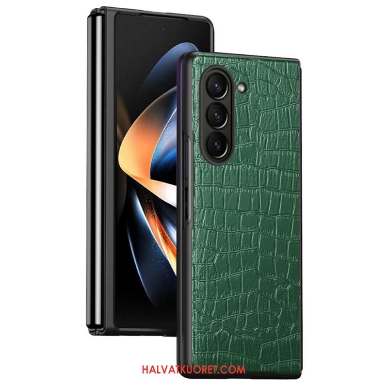 Kuori Samsung Galaxy Z Fold 6 Krokotiilityyli