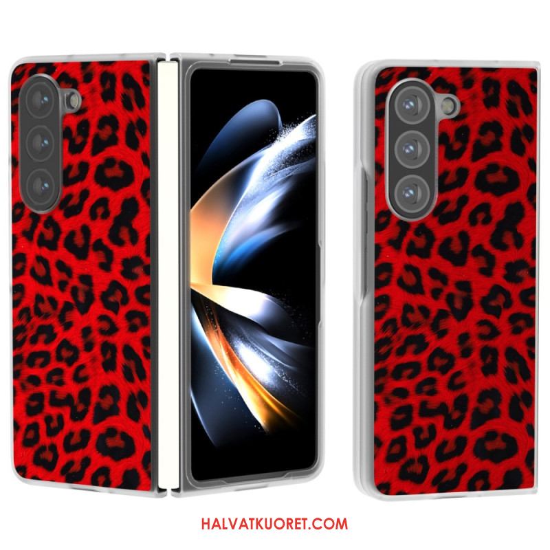 Kuori Samsung Galaxy Z Fold 6 Leopardityyli